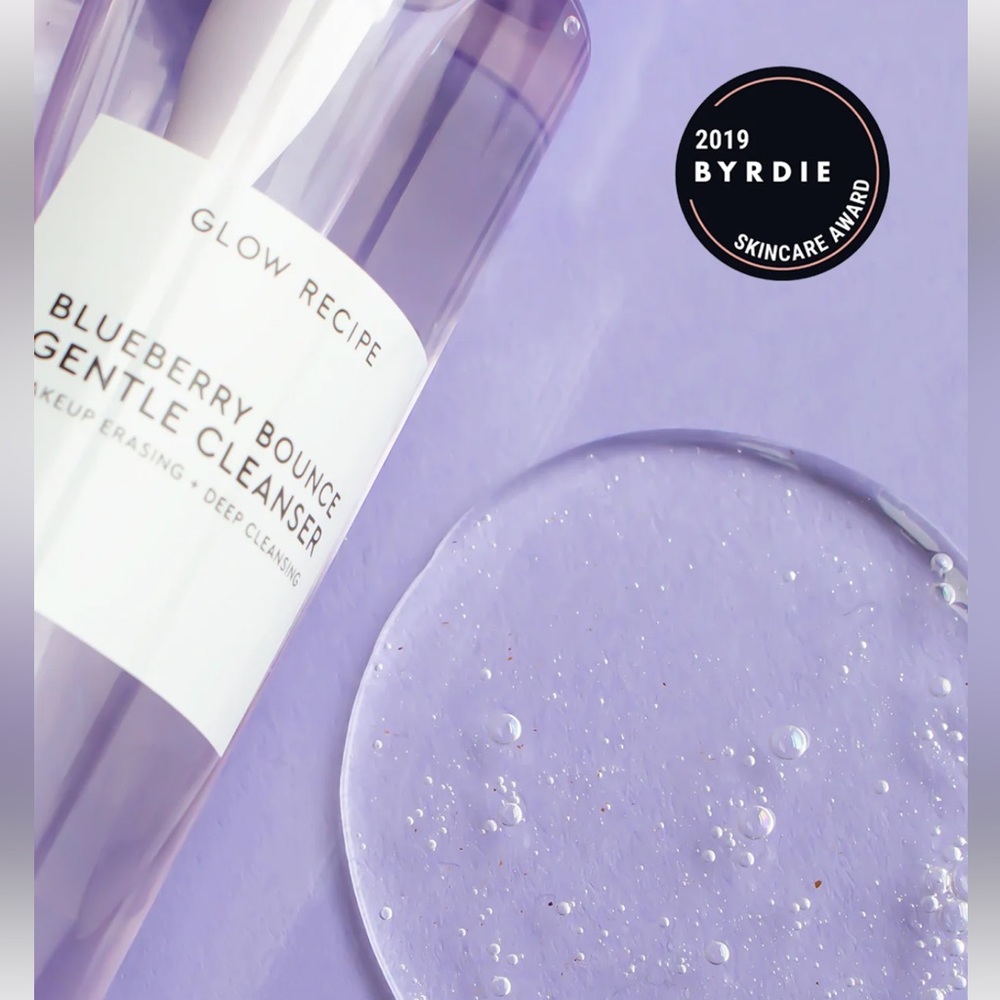 3 x GLOW RECIPE Blueberry Bounce Gentle Cleanser - FULL SIZE NIB - Picture 4 of 8